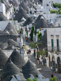 Trulli House Detail, UNESCO World Heritage Site, Terra dei Trulli, Alberobello, Puglia, Italy Photographic Print by Walter Bibikow