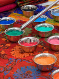 Colored Sand Used by Tibetan Monks for Sand Painting, Savannah, Georgia, USA Photographic Print by Joanne Wells