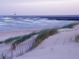 Saint Joseph Lighthouse, Lake Michigan, USA Photographic Print by Brent Bergherm
