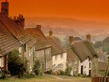 Shaftesbury, Gold Hill, Dorset, England Photographic Print by Walter Bibikow