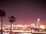Skyline from the Park at Long Beach Harbor, Long Beach, California, USA Fotografisk trykk av Brent Bergherm Skyline from the Park at Long Beach Harbor, Long Beach, California, USA Fotografisk trykk av Brent Bergherm