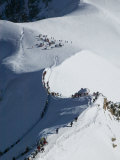 Aiguille du Midi, French Alps, Chamonix, France Lámina fotográfica por Walter Bibikow