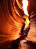 Antelope Canyon Silhouettes in Page, Arizona, USA Photographic Print by Bill Bachmann