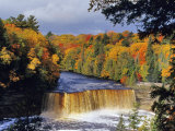 Upper Tahquamenon Falls, Michigan, USA Photographic Print by Chuck Haney