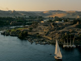 Felucca Sail on the Nile, First Cataract, Elephantine Island, Egypt Lámina fotográfica por Kenneth Garrett Felucca Sail on the Nile, First Cataract, Elephantine Island, Egypt Lámina fotográfica por Kenneth Garrett