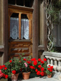 Entrance to Chalet Maria, Zermatt, Switzerland Photographic Print by Lisa S. Engelbrecht