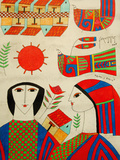 Llort Painting, Fernando Llort Gallery, San Salvador, El Salvador Photographic Print by Cindy Miller Hopkins