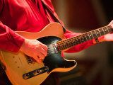 Swinging Guitar, Grand Ole Opry at Ryman Auditorium, Nashville, Tennessee, USA Photographie par Walter Bibikow