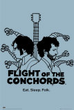 Flight of the Conchords - Eat Sleep Folk Poster