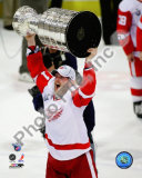 Dan Cleary with the Stanley Cup, Game 6 of the 2008 NHL Stanley Cup Finals; 34 Photo