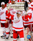 Jiri Hudler with the Stanley Cup, Game 6 of the 2008 NHL Stanley Cup Finals; 36 Photo