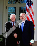 Senator John McCain & President George W. Bush at the White House March 5, 2008, Washington, DC Photo