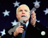 John McCain during a campaign rally at the Tampa Convention Center January 28, 2008 in Florida Photo