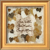 Live Well, Love Much, Laugh Often プリント - ローレン・ハーラム Live Well, Love Much, Laugh Often プリント - ローレン・ハーラム