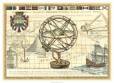 Nautical Map I Art