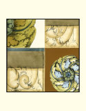 Marine Rosette Composition IV Posters by Jennifer Goldberger