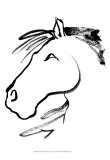 Equine Profile I Poster par Alicia Ludwig