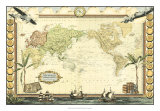 Adventure Map Kunstdrucke