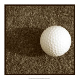 Sepia Golf Ball Study IV Prints by Jason Johnson