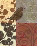 Damask Sparrow Affiches par Norman Wyatt Jr.