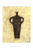 Woodcut Ebony Vase I Art by Norman Wyatt Jr.