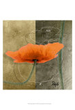 Orange Poppies VI Affiches par Patty Q.