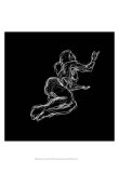 Figure Study on Black IV Láminas por Charles Swinford