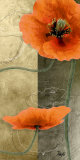 Orange Poppies II Posters par Patty Q.