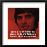 George Best: Money Kunstdrucke
