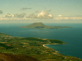 A View of Clare Island from the Top of Croagh Patrick Photographic Print