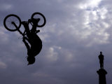 Free Ride BMX Practice Fotografie-Druck