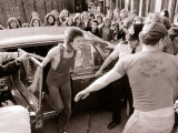 David Bowie Arriving at the Odeon, Hammersmith, July 1973 Photographic Print