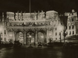 Admiralty Arch Decorated in Preparation for the Coronation of King George VI, May 1937 Photographic Print