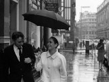 Elizabeth Taylor with Richard Burton, July 1963 - Fotografik Baskı