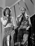 Abba, Benny Frida Bjorn and Anna, Competed in the 1974 Eurovision Song Contest Fotoprint