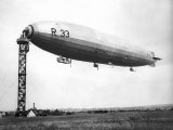 The Airship R.33 is Pictured at Croydon, July 1921 Photographic Print