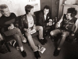 Sex Pistols: Paul Cook, Steve Jones, Sid Vicious and Johnny Rotten, March 1977 Photographic Print