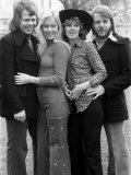 Abba, Benny Frida Bjorn and Anna, Competed in the 1974 Eurovision Song Contest Photographic Print