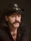 Lemmy, Hard Rock Band Motorhead, October 2002 Fotografiskt tryck Lemmy, Hard Rock Band Motorhead, October 2002 Fotografiskt tryck