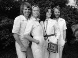 Abba Bjorn Ulvaeus, Agnetha Falstog, Fride Lyngstad and Benny Andersonon, November 1976 Photographic Print