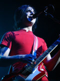 Jack White on Guitar, the White Stripes Performing at the Carling Academy, Glasgow, April 2003 Lámina fotográfica
