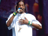 Snoop Dogg on Stage at T in the Park, T in the Park Concert, July 2005 Photographic Print
