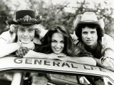 Dukes of Hazzard Television Programme John Schneider, Catherine Bach and Tom Wopat Photographic Print