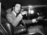 Tom Jones on His Way to Luton in a Car Fotografie-Druck
