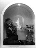 Singer Tina Turner on Tour Photographed in Her Hotel Room in Paris Photographic Print