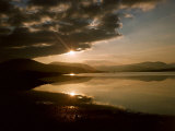 Evening Over Loch Ba Showing the Mountains of Glencoe Scotland Photographie