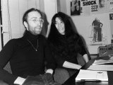 John Lennon and Yoko Ono, June 1969 Lámina fotográfica John Lennon and Yoko Ono, June 1969 Lámina fotográfica