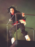 Michael Jackson at the Brit Awards 1996 Where He Won a Special Award for Artist of a Generation Photographie