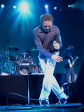 Simply Red in Concert at the King's Hall Belfast, Mick Hucknall, August 1999 Fotografie-Druck