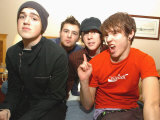 McFly at the Hilton Hotel for the Radio Clyde Cash for Kids Launch, December 2005 Lámina fotográfica